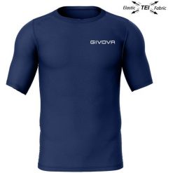 Koszulka Sportowa Givova Corpus 2XL dla Mężczyzn - Oddychająca i Lekka. Niebieskie bielizna termoaktywna Givova, m, bez wzorów, bez ramiączek, do piłki nożnej. Za 156.99 zł.