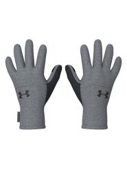 Under Armour Rękawiczki "Storm" w kolorze szarym rozmiar: L. Szare rękawiczki Under Armour, bez wzorów, z materiału. Za 88.43 zł.