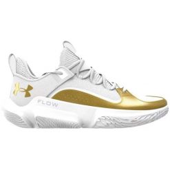 Buty koszykarskie Under Armour Flow Futr X3. Białe buty do koszykówki Under Armour, bez zapięcia, do koszykówki. Za 429.99 zł.