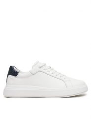 Calvin Klein Sneakersy HM0HM01659 Biały. Białe buty sportowe casual CALVIN KLEIN, bez wzorów, ze skóry, bez zapięcia. Za 649.99 zł.