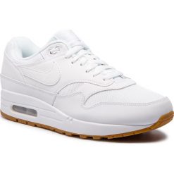 Buty NIKE - Air Max 1 AH8145 109 White/White/White. Białe buty sportowe casual marki Nike, z materiału. W wyprzedaży za 409.00 zł.