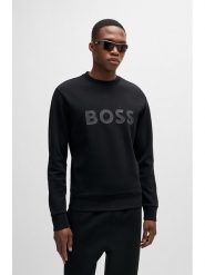 Hugo Boss Bluza w kolorze czarnym rozmiar: 3XL. Czarne bluzy HUGO BOSS, xl, bez wzorów, z bawełny, bez kaptura. Za 340.99 zł.