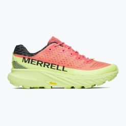 Buty do biegania męskie Merrell Agility Peak 5. Brązowe buty do biegania Merrell, bez wzorów, bez zapięcia, do biegania. Za 499.99 zł.