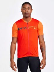 Craft Koszulka kolarska "Core Endur" w kolorze czerwonym rozmiar: XXL. Czerwone t-shirty sportowe Craft, bez wzorów, z materiału, bez ramiączek, rowerowe. Za 137.45 zł.