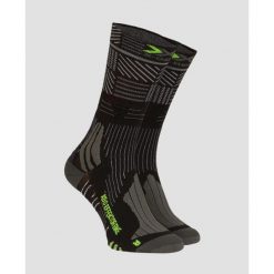Skarpety X-SOCKS EFFEKTOR BIKE 4.0. Czarne skarpety X-Socks, bez wzorów. W wyprzedaży za 96.00 zł.