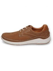 Camel Active Skórzane sneakersy "Fog" w kolorze jasnobrązowym rozmiar: 41. Brązowe buty sportowe casual Camel Active, bez wzorów, z nubiku, bez zapięcia. Za 284.82 zł.