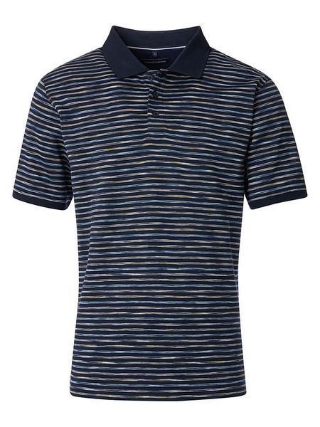 CASAMODA Koszulka polo w kolorze granatowym rozmiar: XL. Niebieskie koszulki polo CASAMODA, xl, bez wzorów, bez kołnierzyka, bez ramiączek. Za 96.37 zł.