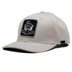 Czapka Trucker - Z recyklingu - 6 paneli - Sport (Biały). Białe czapki z daszkiem SURF MONKEY, z aplikacjami, z gumy. Za 179.95 zł.
