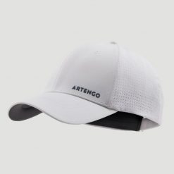 CZAPKA SPORTOWA Z DASZKIEM tenis TC 900 ROZMIAR 56. Białe czapki z daszkiem ARTENGO, bez wzorów, z elastanu. Za 39.99 zł.