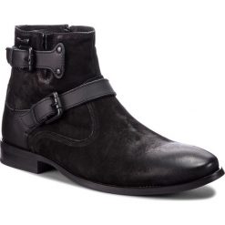 Kozaki KAZAR - Hylas 13256-03-N0 Black. Czarne kozaki Kazar, bez wzorów, z gumy, bez obcasa, bez zapięcia. W wyprzedaży za 419.00 zł.