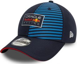 Czapka Red Bull F1 Team New Era 9FORTY granatowa. Niebieskie czapki z daszkiem RED BULL, na lato, z aplikacjami, z bawełny. Za 179.99 zł.