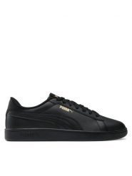 Puma Sneakersy Smash 3.0 L 390987 10 Czarny. Czarne buty sportowe casual Puma, bez wzorów, ze skóry, bez zapięcia. Za 159.99 zł.