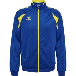 Kurtka z dresu Hummel Core 2.0. Niebieskie kurtki Hummel, bez wzorów, z dresówki, bez kaptura. Za 256.50 zł.