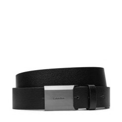 Pasek Męski Calvin Klein. Czarne paski CALVIN KLEIN, bez wzorów. Za 299.99 zł.