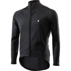 Zimowa kurtka softshellowa Sixs Twister. Czarne kurtki SIXS, na zimę, bez wzorów, bez kaptura. Za 828.35 zł.