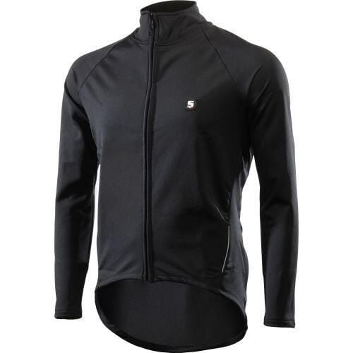 Zimowa kurtka softshellowa Sixs Twister. Czarne kurtki SIXS, na zimę, bez wzorów, bez kaptura. Za 832.80 zł.