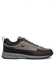 Geox Sneakersy U Doray B Abx U260MB 0BUME C1381 Szary. Szare buty sportowe casual Geox, bez wzorów, z materiału, bez zapięcia. Za 409.99 zł.