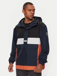 Helly Hansen Kurtka anorak Play Anorak 54087 Granatowy Regular Fit. Niebieskie kurtki Helly Hansen, m, bez wzorów, z syntetyku, bez kaptura. Za 515.00 zł.
