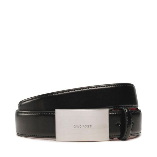 Pasek Męski GINO ROSSI. Czarne paski Gino Rossi, bez wzorów. Za 149.99 zł.