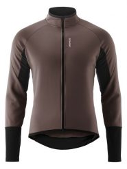 Gonso Softshellowa kurtka kolarska w kolorze jasnobrązowym rozmiar: L. Brązowe kurtki outdoor i hardshell Gonso, l, bez wzorów, bez kaptura. Za 271.67 zł.