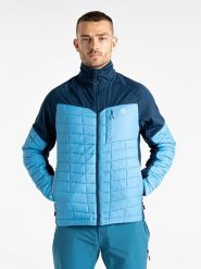 Dare 2b Kurtka hybrydowa "Mountaineer II" w kolorze błękitno-niebieskim rozmiar: XXL. Niebieskie kurtki outdoor i hardshell Dare 2B, xxl, bez wzorów, bez kaptura. Za 159.21 zł.