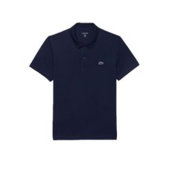 Lacoste Dh3201 Polo Shirt. Niebieskie koszulki polo LACOSTE, bez wzorów, bez kołnierzyka, bez ramiączek. W wyprzedaży za 298.10 zł.