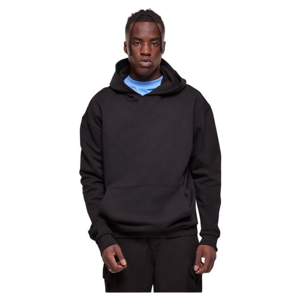 Bluza z kapturem Urban Classics Hood Embroidery. Czarne bluzy Urban Classics, m, bez wzorów, z kapturem. Za 263.50 zł.