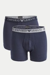 Bokserki męskie 2-PAK EMPORIO ARMANI. Bokserki Emporio Armani Underwear, m, bez wzorów. W wyprzedaży za 139.30 zł.