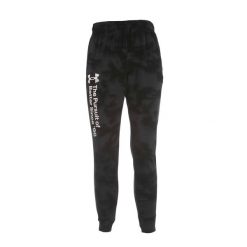 Spodnie sportowe męskie Under Armour Rival Terry Novelty. Czarne spodnie treningowe długie Under Armour, l, bez wzorów, z dresówki. Za 457.00 zł.