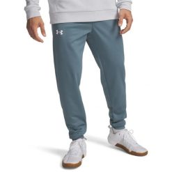Spodnie dresowe męskie Under Armour Fleece Joggers. Niebieskie joggery i bojówki Under Armour, m, bez wzorów, z dresówki. Za 249.99 zł.