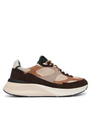 D.A.T.E. Sneakersy Musa Colored M451-MS-CO Beżowy. Brązowe buty sportowe casual D.A.T.E., bez wzorów, ze skóry, bez zapięcia. Za 1,009.00 zł.