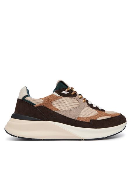 D.A.T.E. Sneakersy Musa Colored M451-MS-CO Beżowy. Brązowe buty sportowe casual D.A.T.E., bez wzorów, ze skóry, bez zapięcia. Za 1,009.00 zł.