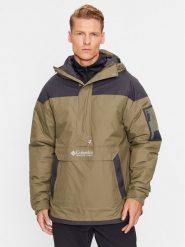 Columbia Kurtka anorak Challenger™ Pullover 169843 Zielony Regular Fit. Zielone kurtki outdoor i hardshell Columbia, m, bez wzorów, z syntetyku, bez kaptura. Za 429.99 zł.