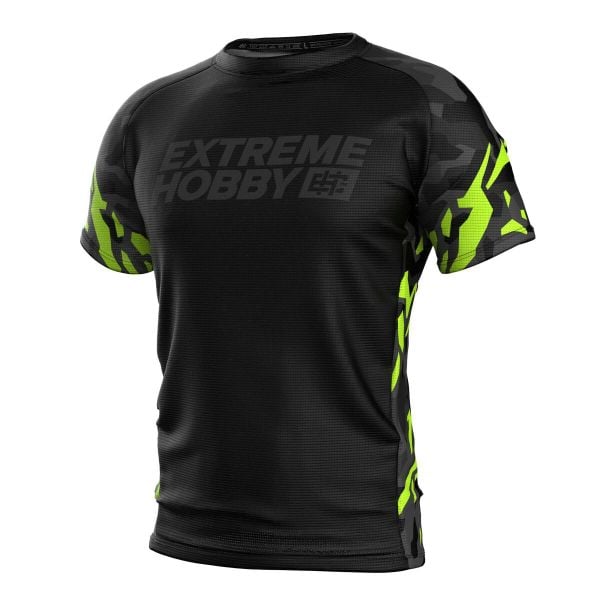 Koszulka Techniczna Sportowa Męska EXTREME HOBBY BLACK PANTHER. Czarne t-shirty sportowe EXTREME HOBBY, bez wzorów, z elastanu, bez ramiączek, do biegania. Za 138.00 zł.