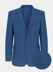 PAKO LORENTE – Marynarka garniturowa P21SP-3G-056-N. Niebieskie garnitury Pako Lorente, m, bez wzorów, z wełny. Za 299.99 zł.