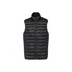 Lekka kurtka puchowa bez rękawów Kariban. Brązowe kurtki KARIBAN, m, bez wzorów, z puchu, bez kaptura. Za 216.50 zł.