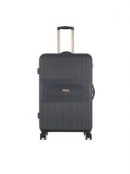 Semi Line Walizka duża T5787-3 Czarny. Czarne walizki Semi-line, bez wzorów, z tworzywa sztucznego, duże. Za 259.99 zł.