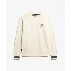 Bluza Superdry Athletic Club. Białe bluzy Superdry, m, bez wzorów, bez kaptura. Za 332.10 zł.