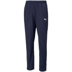 Męskie Spodnie Do Biegania TeamRISE Sideline. Niebieskie buty do biegania Puma, bez wzorów, bez zapięcia, do biegania. Za 180.99 zł.