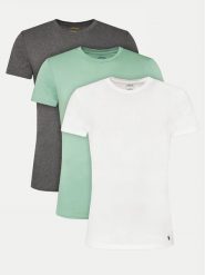 Polo Ralph Lauren Komplet t-shirtów 714830304033 Kolorowy Slim Fit. Koszulki polo Polo Ralph Lauren, m, bez wzorów, z bawełny, bez kołnierzyka, bez ramiączek. Za 189.99 zł.