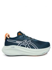 Asics Buty do biegania Gel-Nimbus 27 Tr 1011C136 Zielony. Zielone buty do biegania ASICS, bez wzorów, z materiału, bez zapięcia, do biegania. Za 679.99 zł.