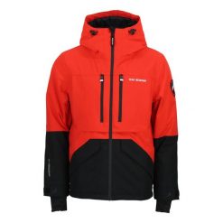 Wodoodporna kurtka Peak Mountain Cesna. Brązowe kurtki narciarskie i snowboardowe Peak Mountain, m, bez wzorów, bez kaptura. Za 694.50 zł.