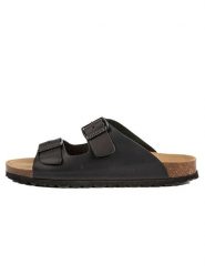 Billowy Skórzane klapki w kolorze czarnym rozmiar: 46. Czarne klapki billowy. Za 141.19 zł.