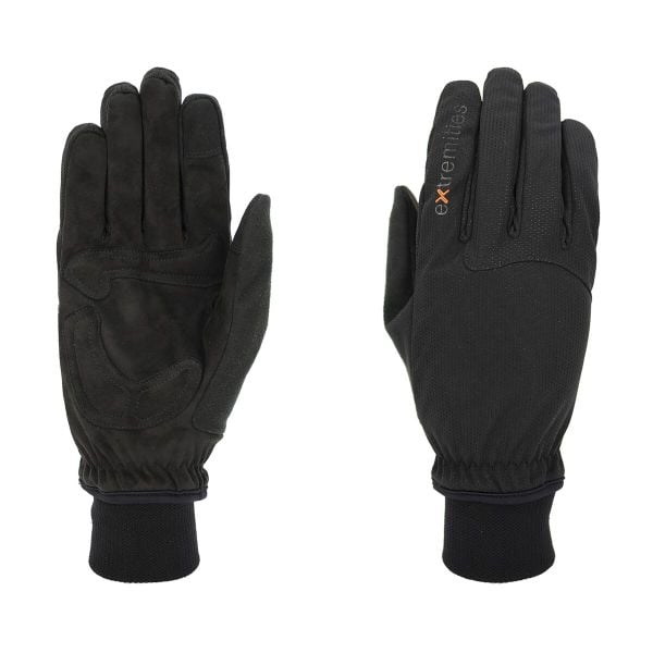 Rękawiczki Eco Active - czarne. Czarne rękawiczki EXTREMITIES, bez wzorów, z elastanu. Za 207.14 zł.