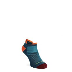 Skarpety biegowe Darn Tough Run No Show Tab Ultra-Lightweight with Cushion. Zielone skarpety DARN TOUGH, bez wzorów. Za 114.99 zł.