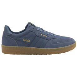 Sneakersy Gola Hawk Suede 86. Niebieskie buty sportowe casual Gola, bez wzorów, bez zapięcia. Za 413.50 zł.