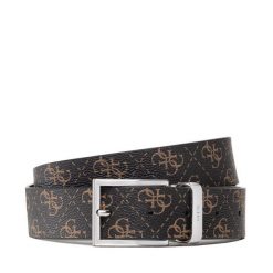 Pasek Męski Guess. Brązowe paski Guess, z aplikacjami. Za 319.99 zł.