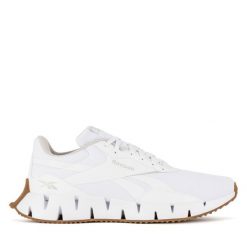 Buty do biegania Reebok. Białe buty do biegania Reebok, bez wzorów, bez zapięcia, do biegania. Za 299.99 zł.