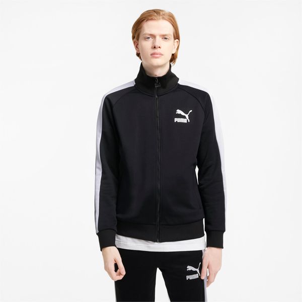 Kurtka Puma Iconic T7, Czarny, Mężczyźni. Czarne kurtki Puma, m, bez wzorów, z bawełny, bez kaptura. Za 261.30 zł.