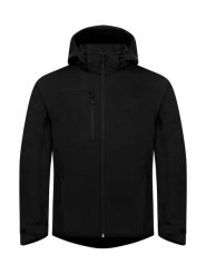 Clique Kurtka Softshell 2 w 1 — odpinane rękawy i kaptur – Black. Czarne kurtki CLIQUE, uniwersalny, bez wzorów, z polaru, bez kaptura. Za 375.16 zł.